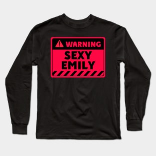sexy Emily Long Sleeve T-Shirt
